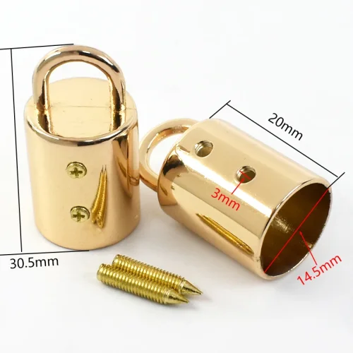 Immagine di 5/10/20 Pz 14mm Borsa Fibbie In Metallo Borsa Della Cinghia Nappa Cap Chiusura Gancio Connettore Gan...
