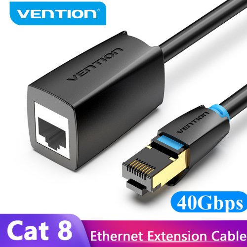 Afbeelding van Cat 8 Ethernet Verlengkabel SFTP 40 Gbps met RJ45 Aansluiting – Hoge-Snelheid Patchkabel voor Router, Modem en PC