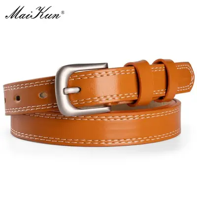 Image de Ceinture Femme Cuir Luxe - Couleur Bonbon