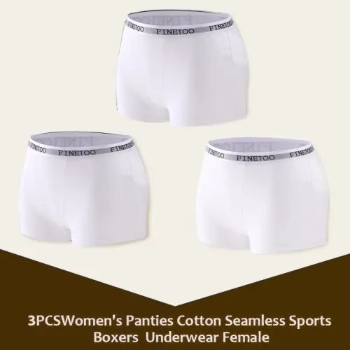 Image de Culottes Femme Coton Sans Couture - Lot de 3