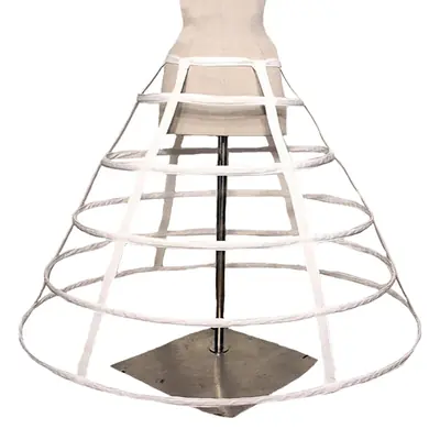 Image de Crinoline 5 Cerceaux - Jupe de Bal & Robe de Mariée