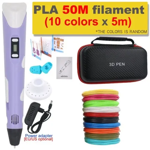 Fioletowy z 50M PLA