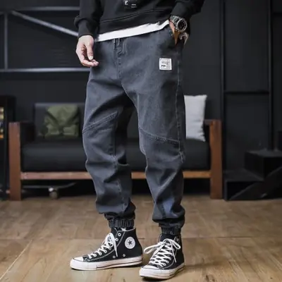 Image de Jeans Sarouel Homme - Style Streetwear & Comfort