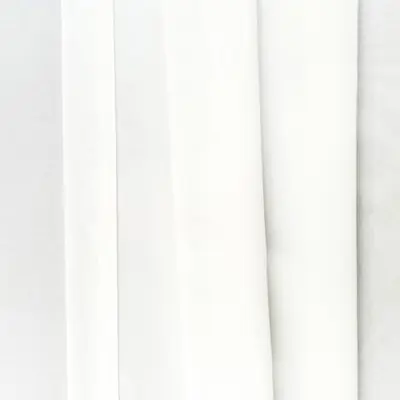 Image de Rideaux Tulle Blanc Luxueux en Soie Pure