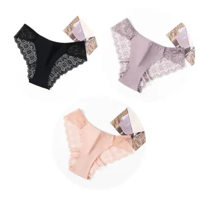 Image de Ensemble Lingerie 3 Pièces en Soie Satinée - Douceur & Élégance