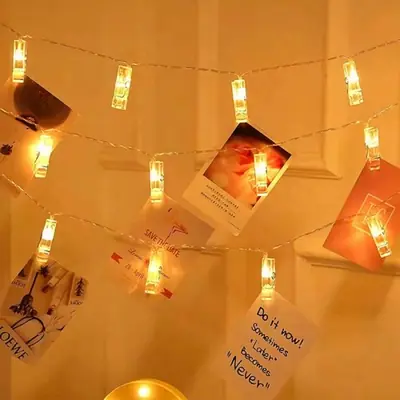 Image de Guirlande Lumineuse à Clips - Décoration Étincelante pour Fêtes