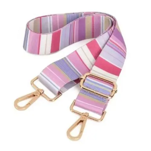 Image de Sangle de Sac Imprimée Fleurs Colorées - Accessoire Tendance
