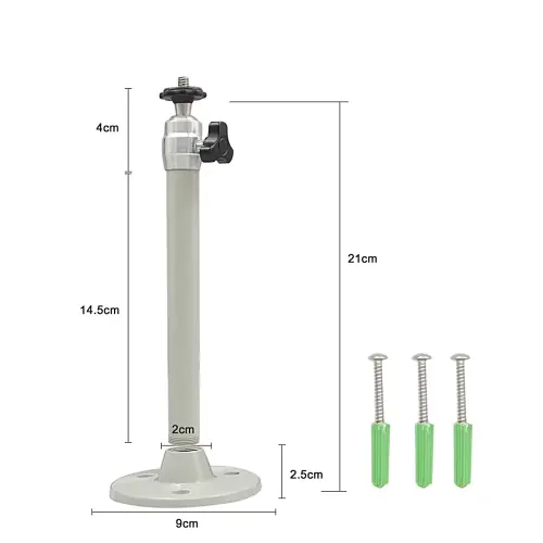 Image de Support mural robuste pour projecteur ou caméra - 21 cm