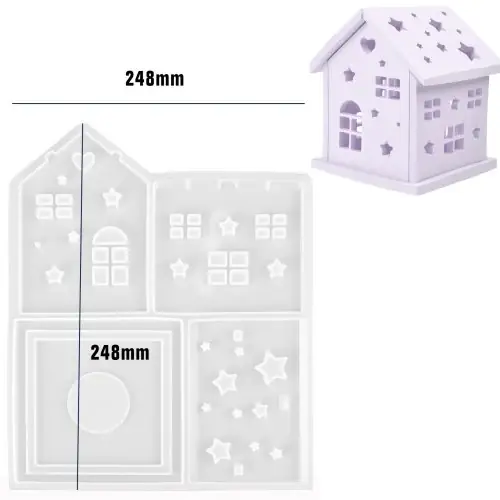Image de Moule 3D Silicone - Décorations Noël & Artisanat