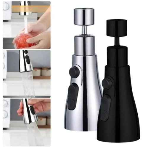 Image of EcoPure Flexible Kitchen Faucet with Built-In Water Filter and Adjustable Sprayer Head – Durable, Lead-Free, Easy to Install