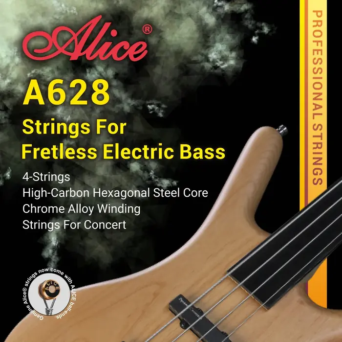 Image de Cordes de basse électrique Alice A628/A629 - Qualité professionnelle