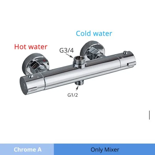 Chrome Een enkelmixer