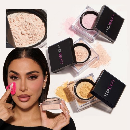 Image of Natural Matte Finish Loose Setting Powder for Long-Lasting Oil Control and Brightened Skin