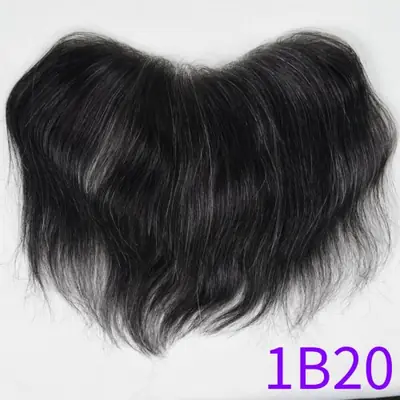 Image de Toupet Homme V-Boucle - Cheveux Humains Naturels