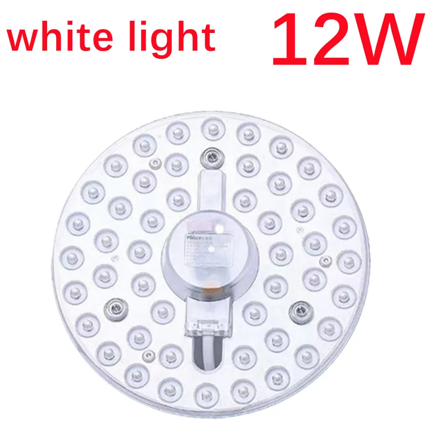 Image of White/Tricolor Dimming  AC220V LED Ring PANEL Circle Light  36W 24W 18W 12W Cold White Round Ceiling Board The Circular Lamp