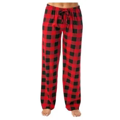 Image de Pantalon de Pyjama Noël Y2K à Carreaux Buffle