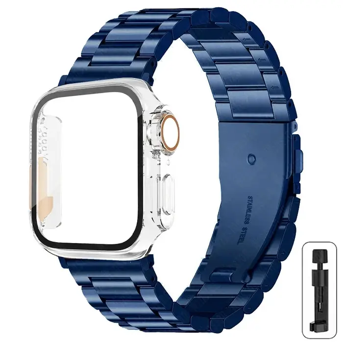 Bleu transparent