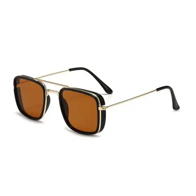 Image de Lunettes de Soleil Rétro Carrées - Style Coréen & Élégant
