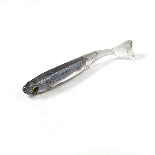 Immagine di SUNMILE 5pcs3.1g Shad 3 "Lure in plastica morbida Flash fish Softbait Attrezzatura da pesca, esca da nuoto in PVC per spigola