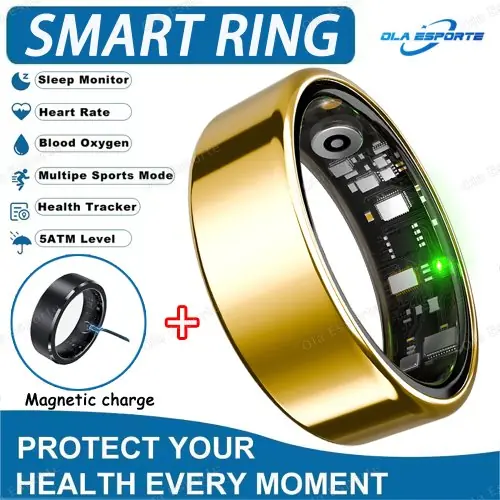 Image de Anneau Intelligent Smart Ring - Suivi Santé & Activité