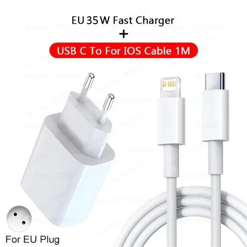 UE cargador y cable