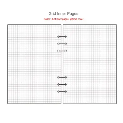 Image de Carnet A5/A6/A7 - Feuilles Mobiles & Grille à Points
