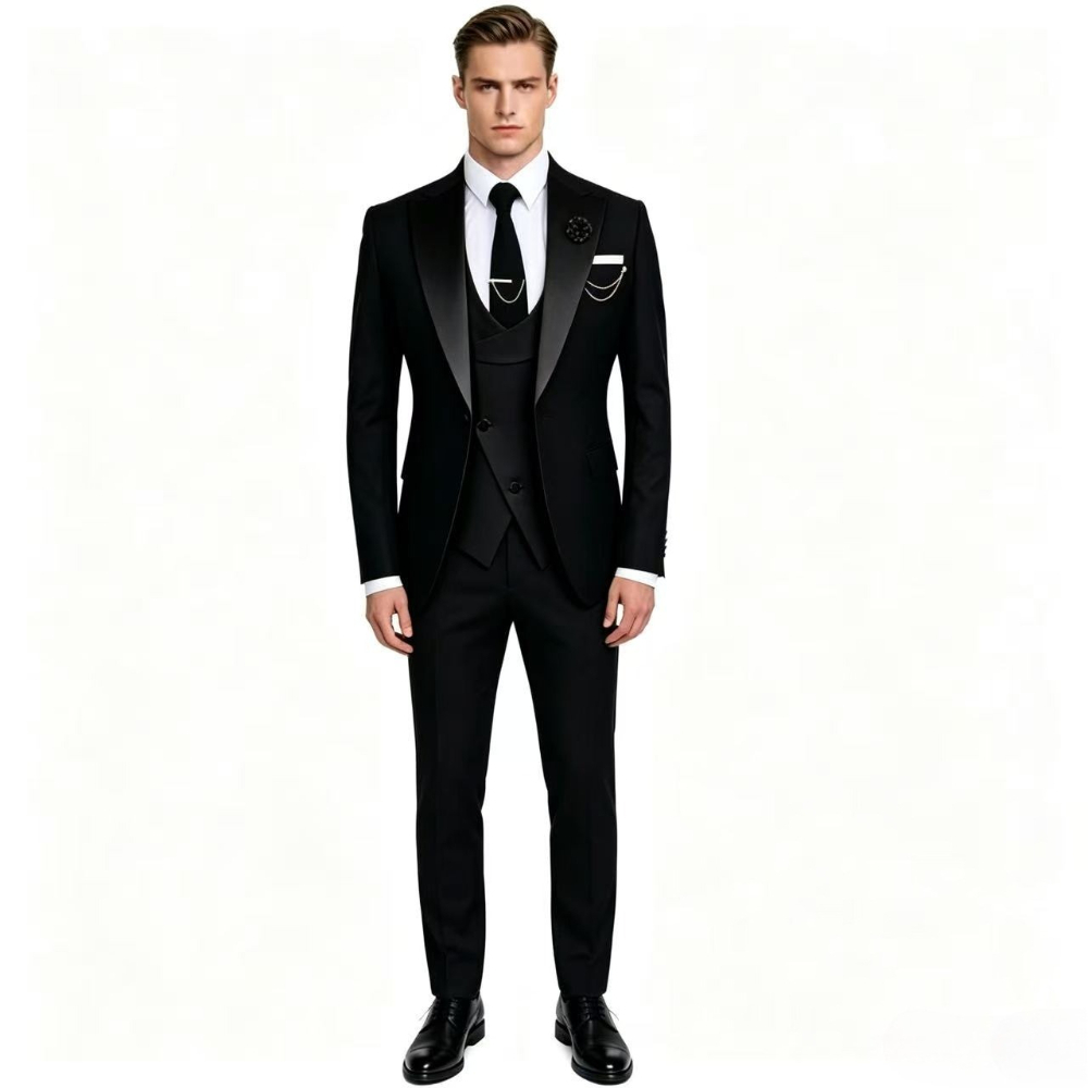 Image de Costume Homme 3 Pièces Élégant - Mariage & Événements Formels