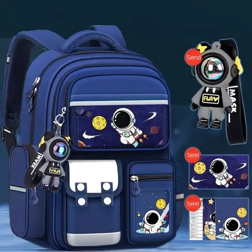 Image de Sac à Dos Astronaute Enfant - Cartable Étanche & Spacieux