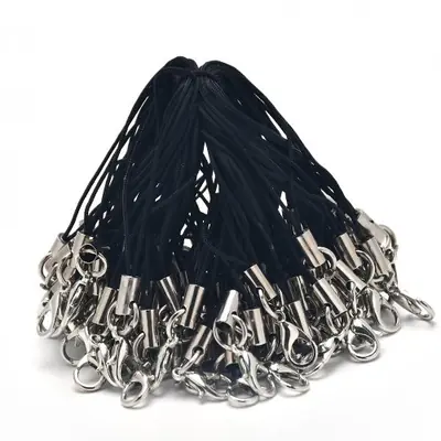 Image de 50 Sangles Noires pour Bijoux - Kit Créatif Complet
