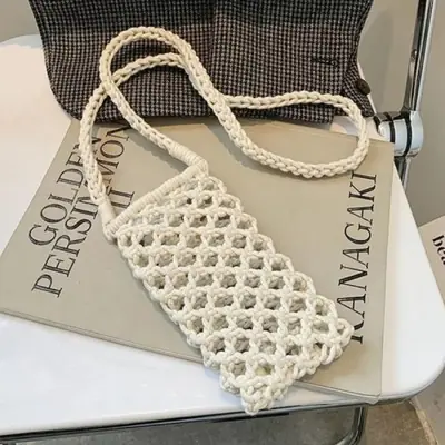 Image de Sac Bandoulière Femme Crochet Léger - Tendance & Pratique