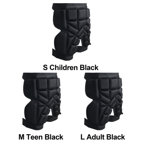 Image of Unisex Hip Padded Shorts EVA Protective Guard Pad Anti-Fall Thickened Hip Protector Adjustable for Adults Kids Skate Ski