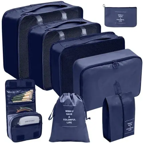 8PCS-Navy blue
