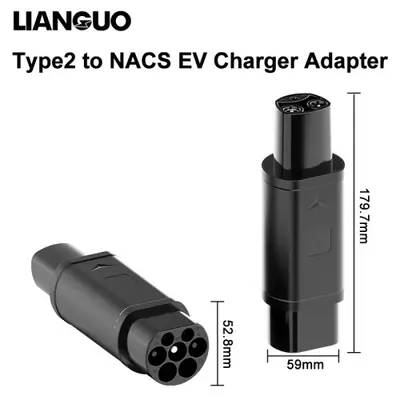 Image de Adaptateur Type 2 vers Tesla NACS - Chargeur 32A