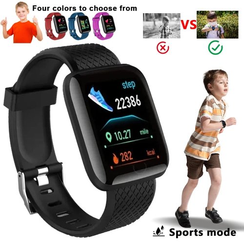 Immagine di Orologio Sportivo per Bambini Ragazzo con Cinturino in Silicone Resistente, Orologio Digitale LED per Esterni, Ideale per Studenti e Attività All'Aperto