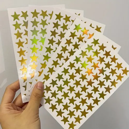 Image de Autocollants Étoiles Colorées - Déco Créative & Pratique