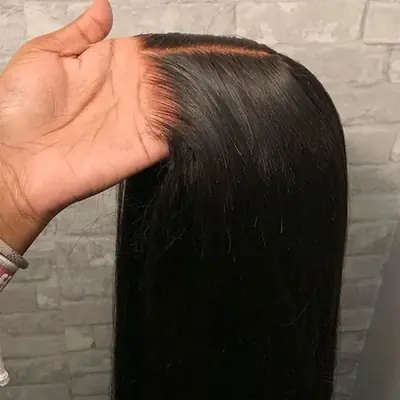 Image de Perruque Brésilienne Remy 34 Pouces - Dentelle Avant Transparente