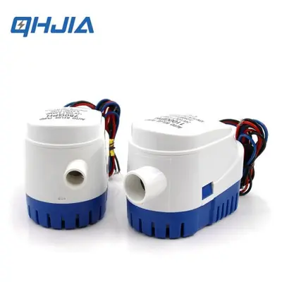 Image de Pompe de cale submersible automatique 12V/24V - 6500GPH