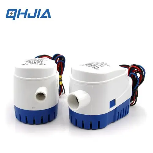 Image de Pompe de cale submersible automatique 12V/24V - 6500GPH