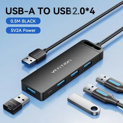 Image de Hub USB 3.0 4 Ports Haute Vitesse