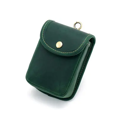 Image de Sac Vintage en Cuir Mini Portefeuille pour Hommes et Femmes