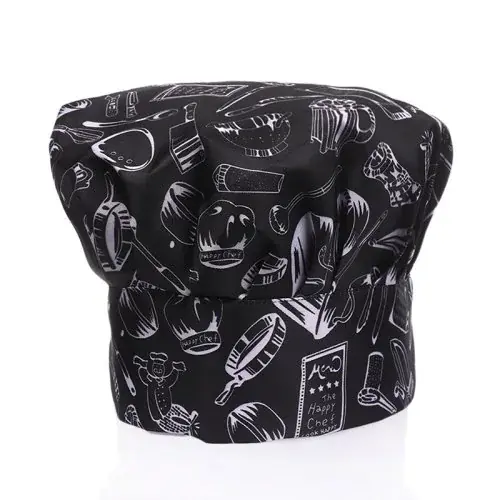 Image de Chapeau de Chef Réglable - Uniforme Professionnel Cuisine & Restaurant