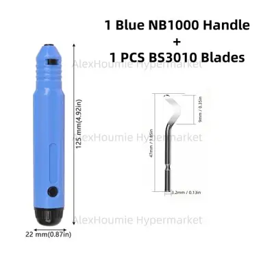 Image de Outil d'Ébavurage Rotatif NB1100 & BS1010 - Coupe Précise Bois & Plastique