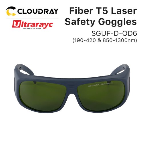Immagine di Occhiali di Sicurezza Laser Ultrarayc 1064nm con Protezione OD6 – Occhiali Protettivi CE per Macchine Laser a Fibra da 190-420nm e 850-1300nm