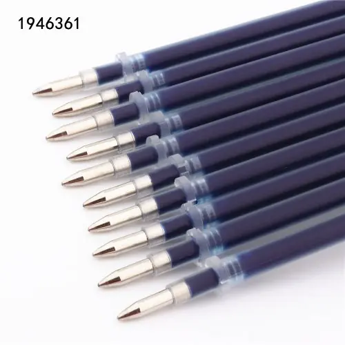 10 pièces d'encre bleue