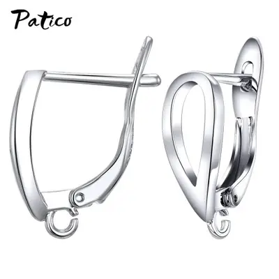 Image de Boucles d'oreilles en argent 925 faites à la main
