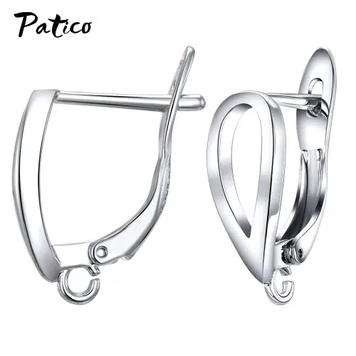 Image de Boucles d'oreilles en argent 925 faites à la main