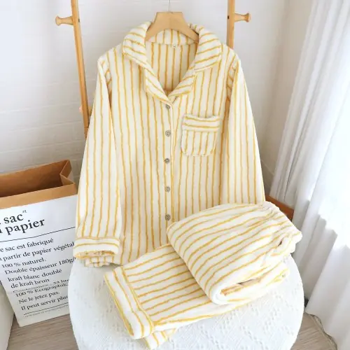 Image de Pyjama de Couple Hiver - Flanelle Chaude & Douce