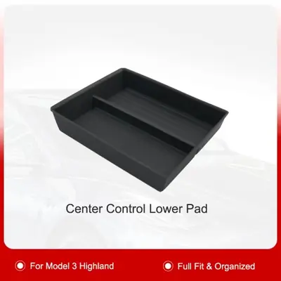 Image de Organiseur Central Tesla Model 3 Highland - Rangement Pratique & Antidérapant