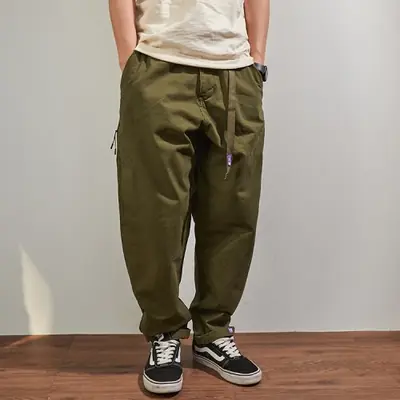 Image de Pantalons Baggy Coniques Homme - Style Décontracté Automne/Hiver