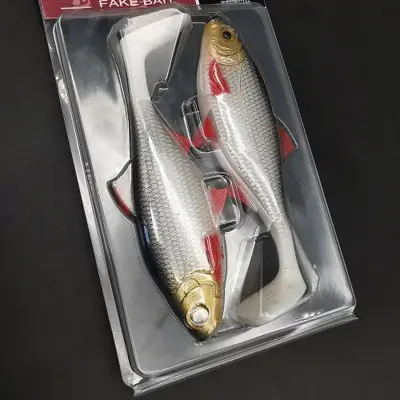 Image de Kit de Pêche Souple 3D - 2 Pièces 14 cm